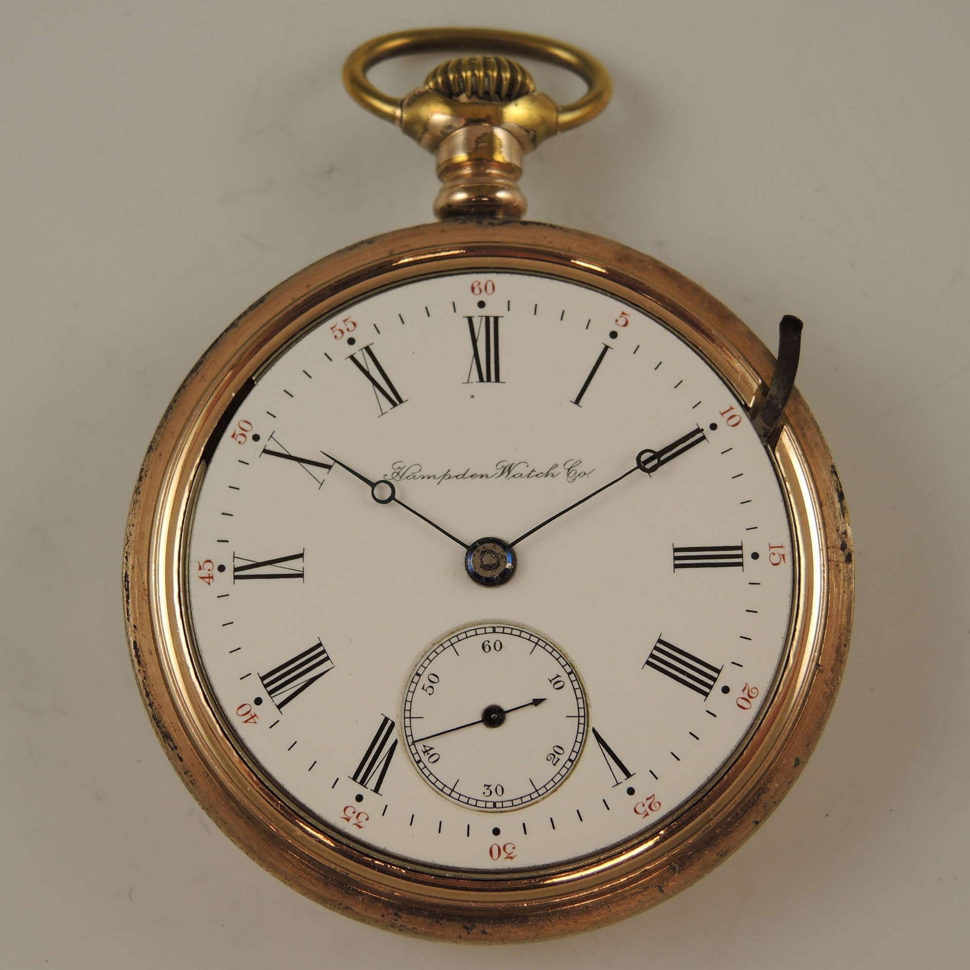 18s 17J Hampden No.64 Pocket Watch C1902 - Etsy
