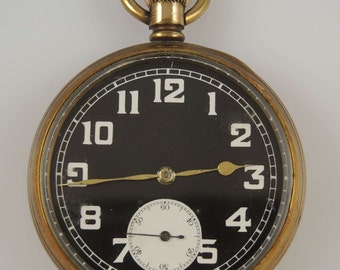 Reloj de bolsillo Rolex vintage genuino c1920