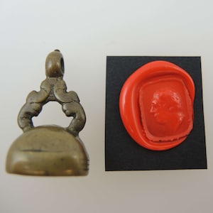 Georgian seal with intaglio c1830
