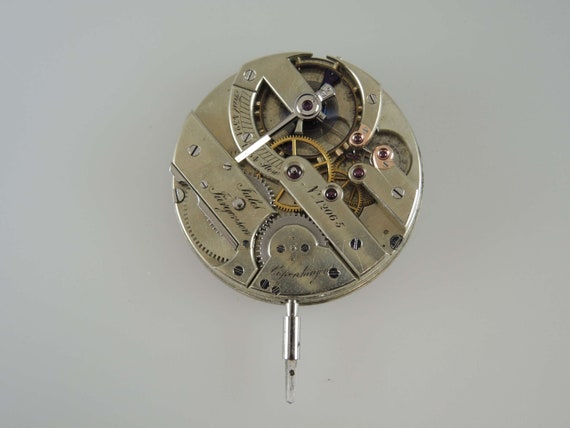 Mouvement De Montre Mécanique Vintage Jules Jurgensen – Pour Pièces Ou Réparation – Occasion