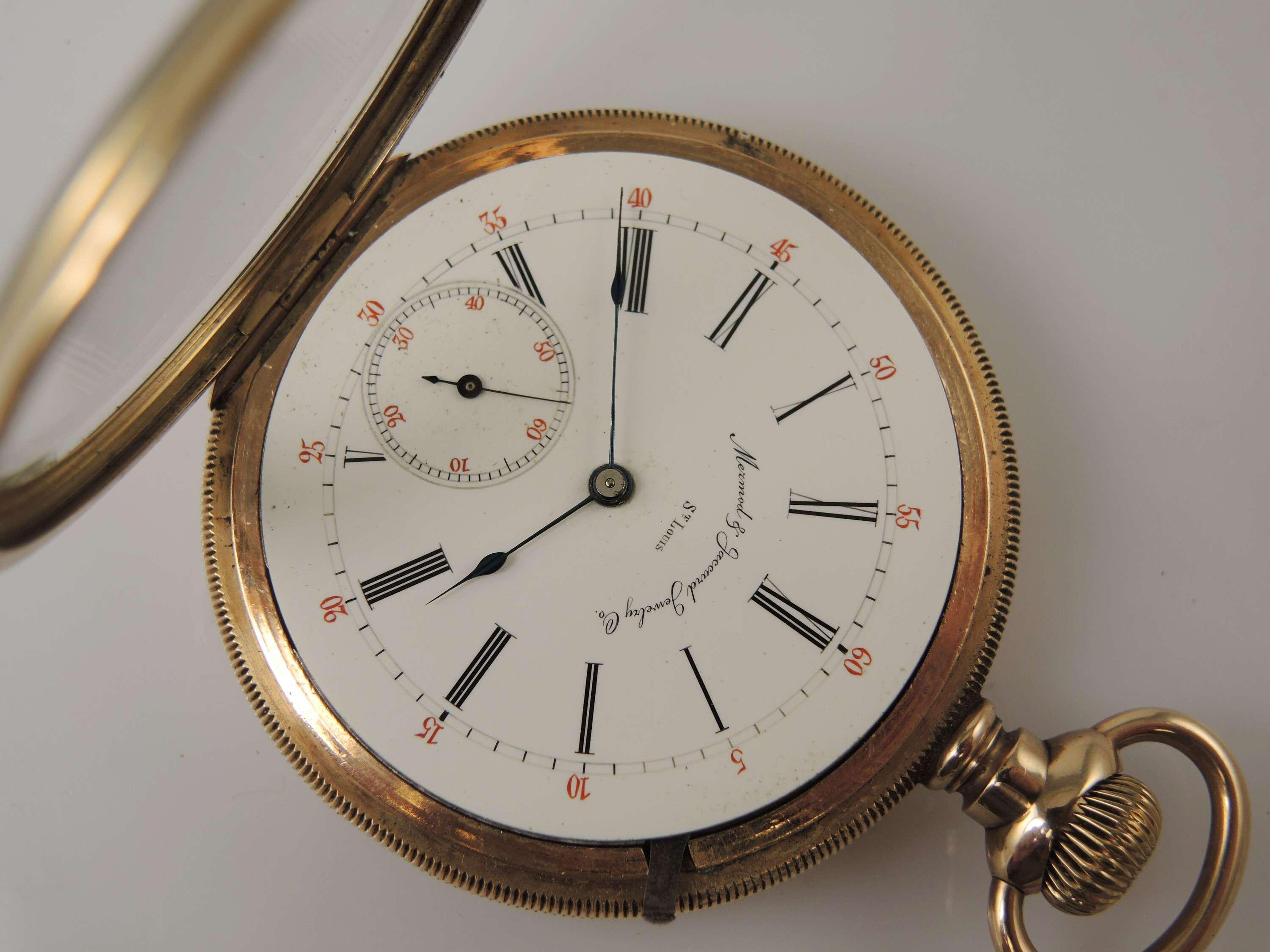 Vintage Pocket Watch Made for Mermod & Jaccard Jewelry Co C1900 - Etsy