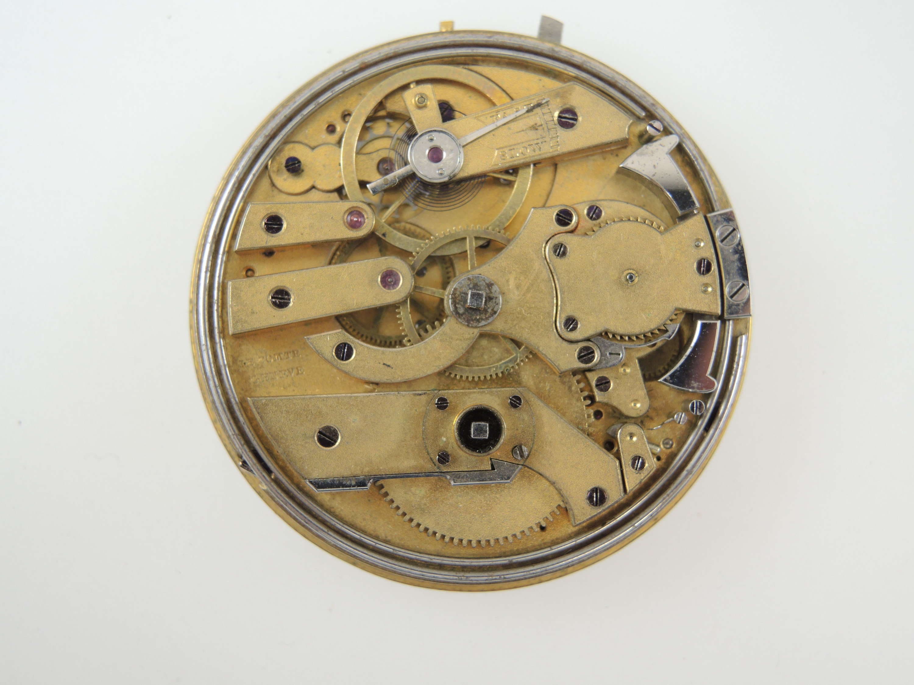 Quarter Repeater Pocket Watch Movement by Le Comte C1870 Etsy