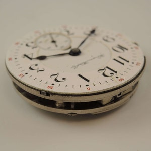 18 size 21 Jewel The Dueber Watch pocket watch movement c1907 image 3