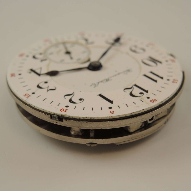18 size 21 Jewel The Dueber Watch pocket watch movement c1907 image 3
