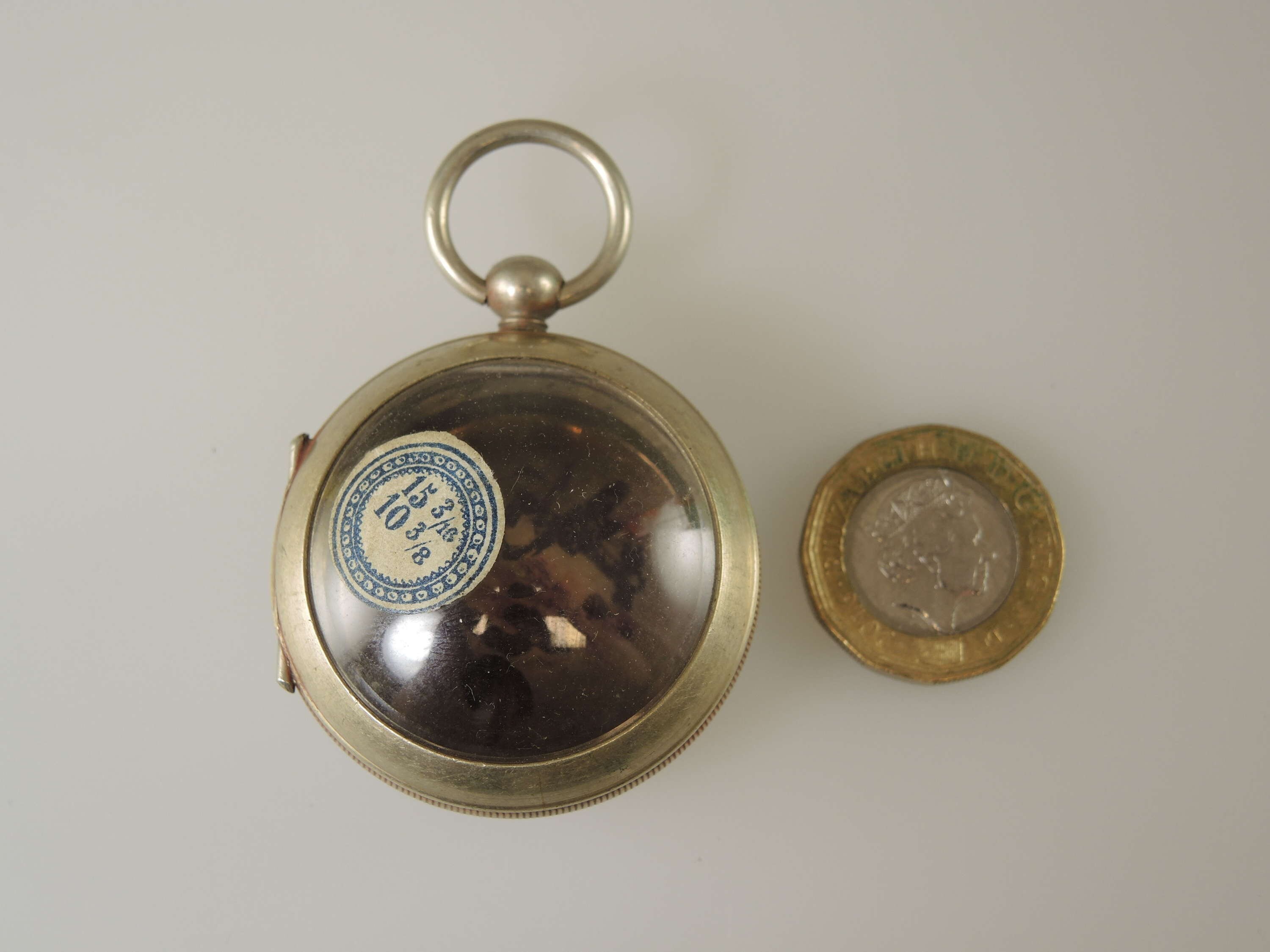 Antique Swiss Pocket Watch Case Locket Keepsake Relic Late 1800s Steampunk Parts Antique Silver Pocket Watch Case Serial #1335 | Mercari main image 2