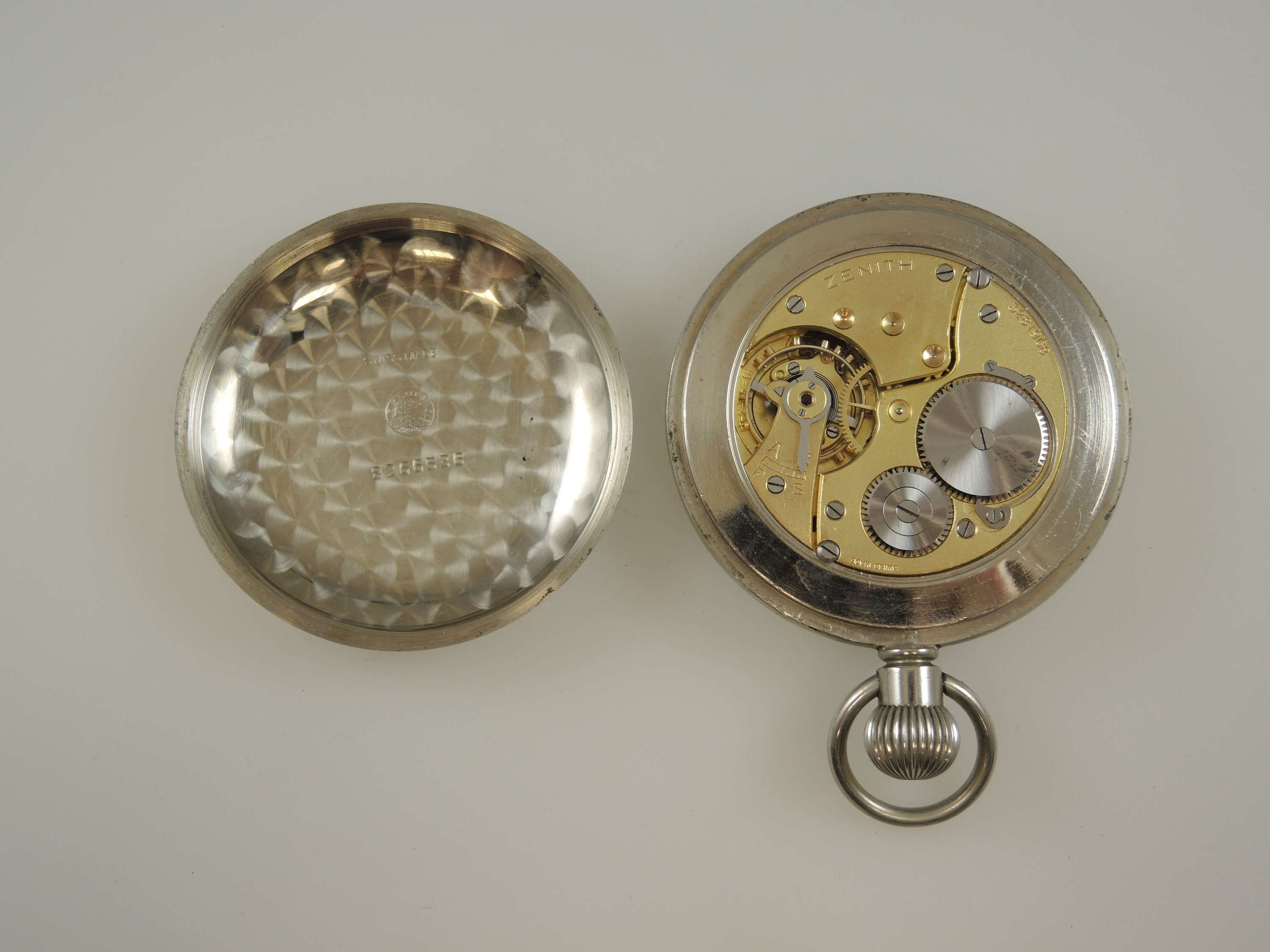 Rare MK I Zenith Pocket Watch Made for the Indian Military Rare MK I Zenith Pocket Watch Made for the Indian Military