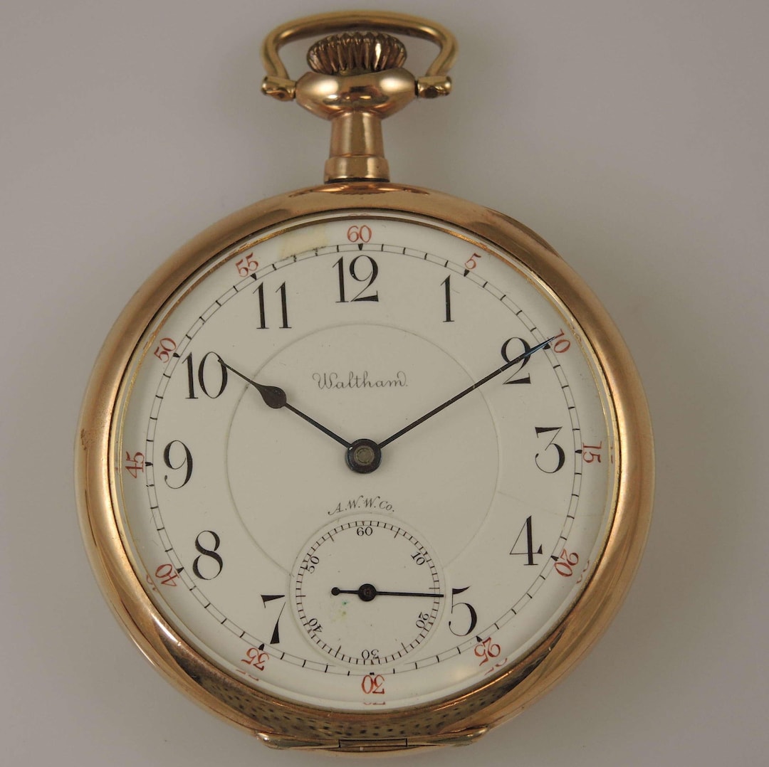 _*_様 ［エラーダイヤル］Waltham　side maximus 16 Size 23 Jewel Waltham Riverside Maximus Pocket Watch C1902 - Etsy