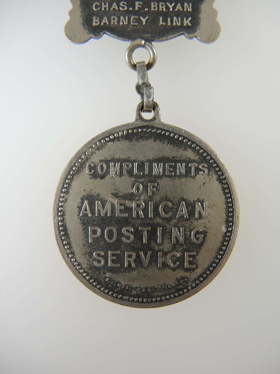 Unusual Souvenir Watch Chain / Chatelaine c1900 - image 8