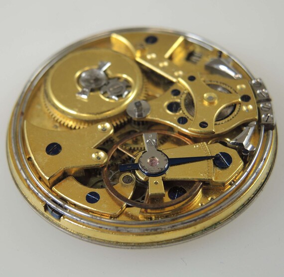 Early quarter repeater pocket watch movement c1840 - image 7