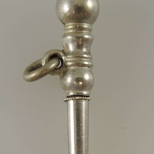 Silver BREGUET pocket watch key c1810