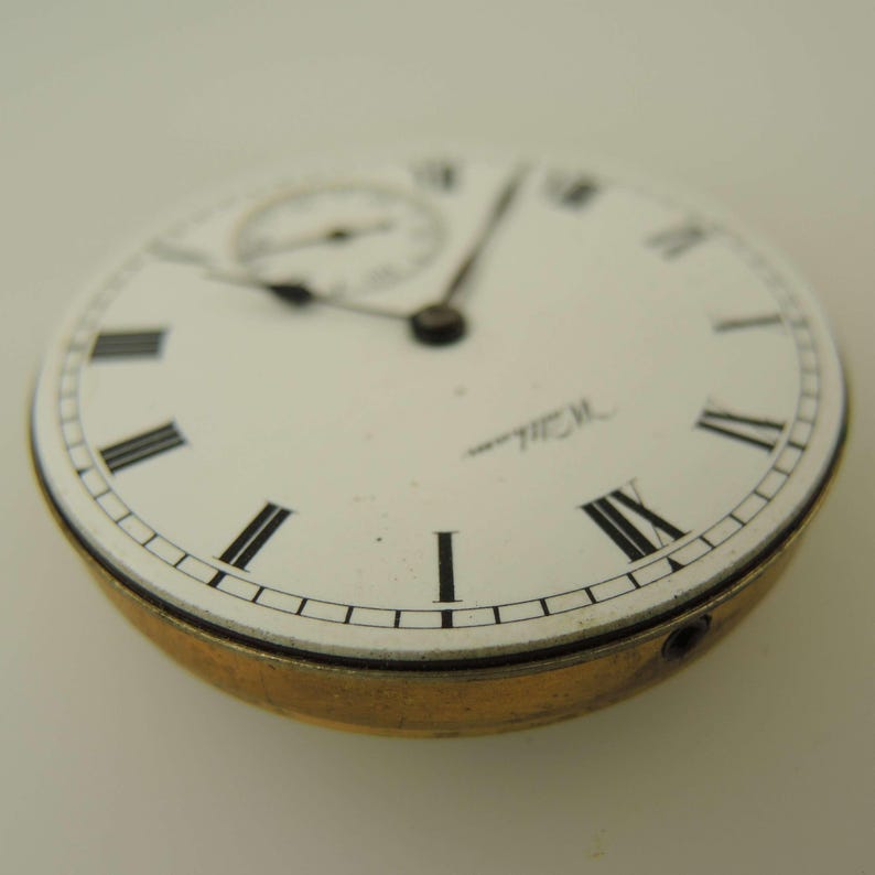 Waltham fickur, storlek 16, 7 juveler, urverk ca 1912 bild 2