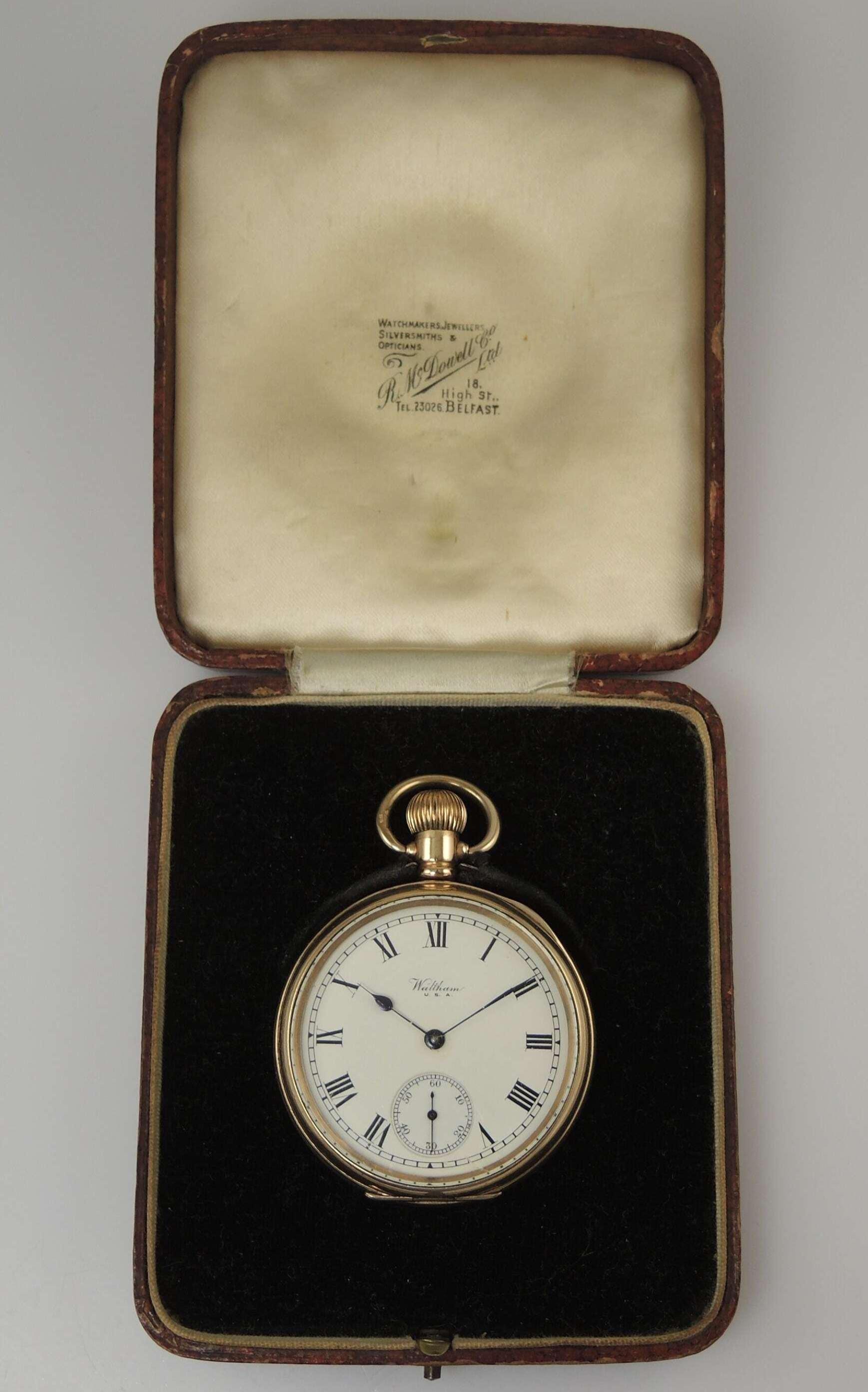 ウォルサム製ヴィンテージ懐中時計（1919年頃） - Etsy 日本