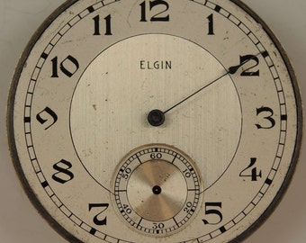 12 size 15 Jewel Elgin pocket watch movement c1925