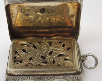 Victorian English Silver Sovereign Case Birmingham 1900 - Etsy