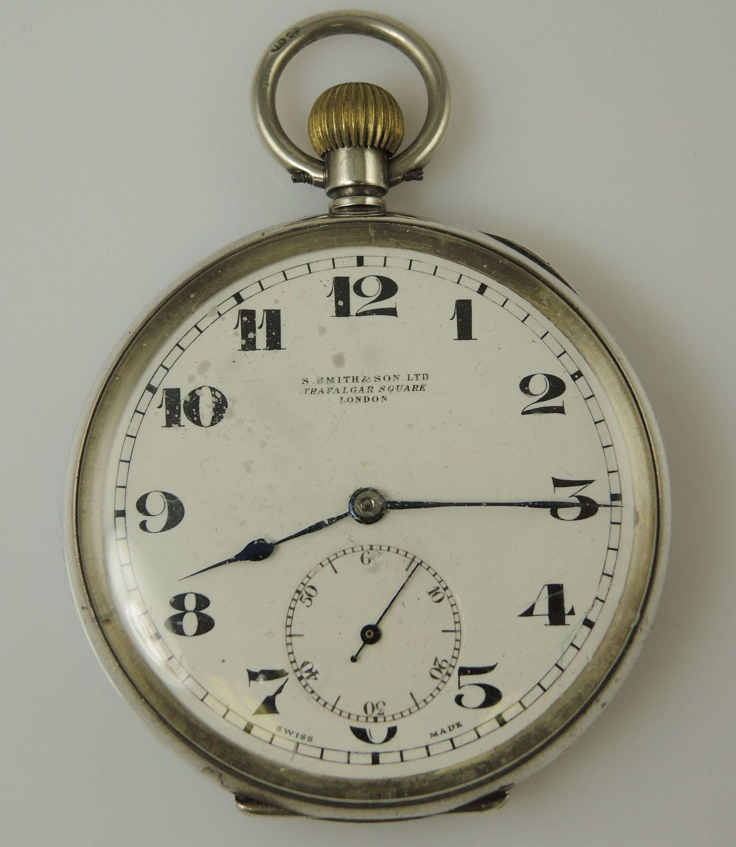 Pocket Watch Pierre Chatelain Orologi Orologio Da Tasca D'argento