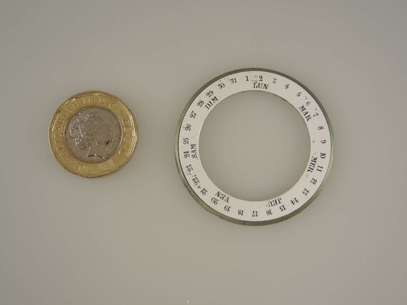 Day Date Chapter ring dial for double sided calen… - image 2