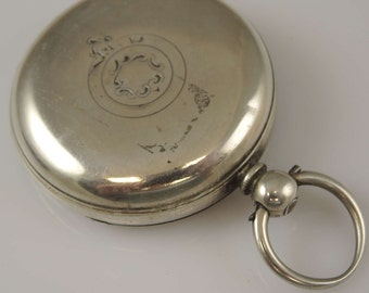 Paire De Montres De Poche Anglaises En Argent Sterling 1790 – Avec Chaîne Originale, Antique