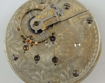 18 サイズ 21 ジュエル デューバー ウォッチ 懐中時計 ムーブメント c1902