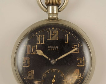 Rolex ww2 pocket watch discount