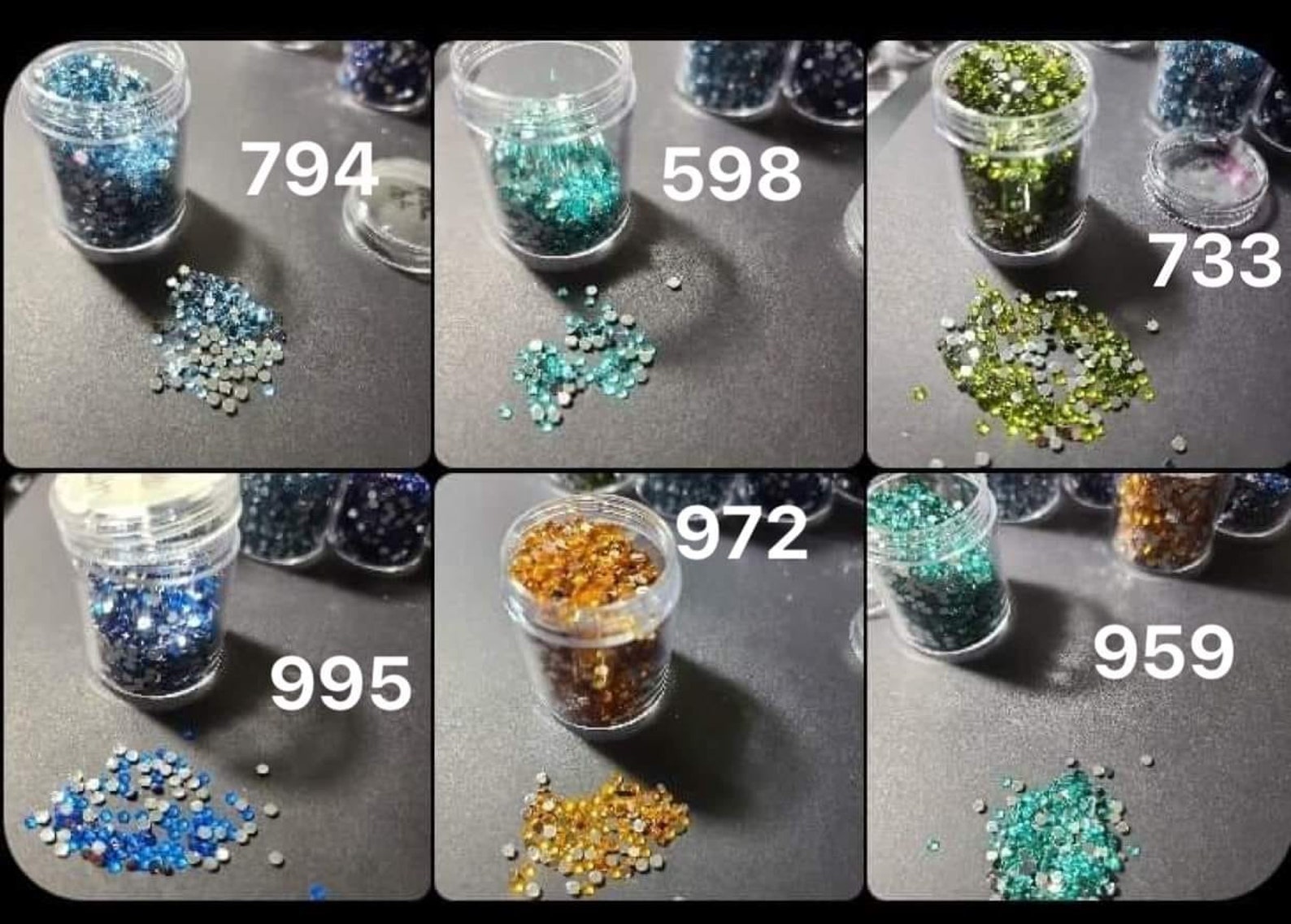 Rhinestone Diamond Painting Drills Etsy