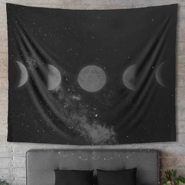 Moon Phase Tapestry - Etsy