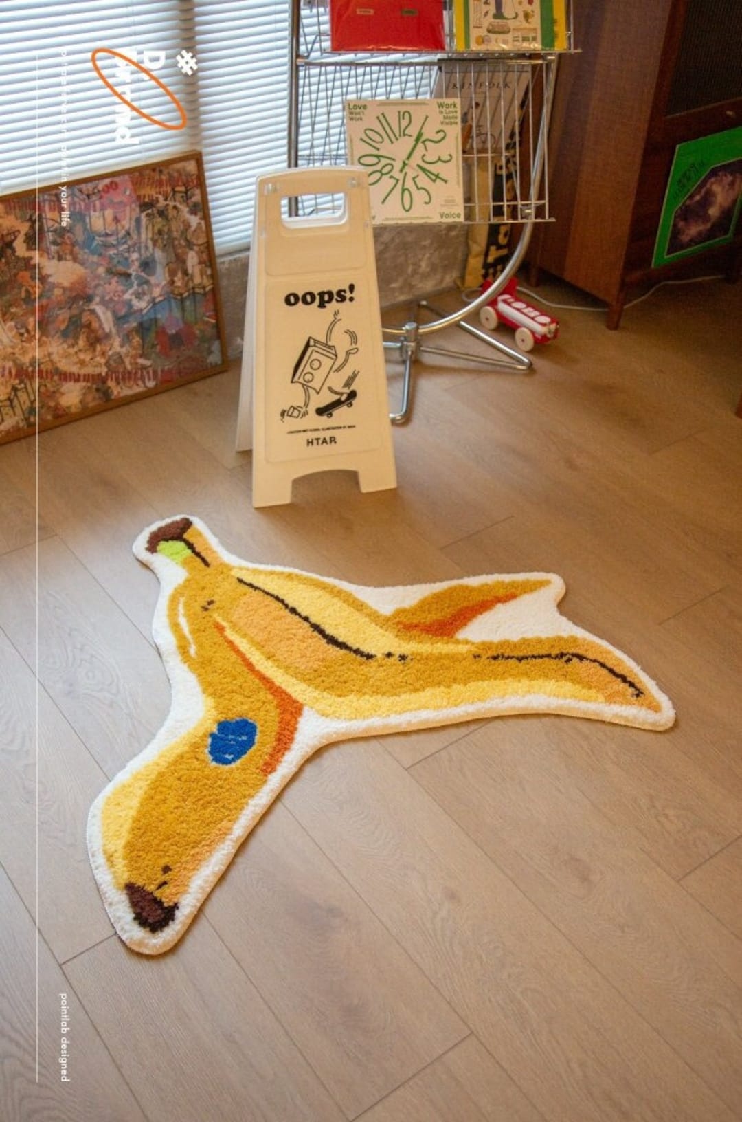 Designer Funky Banana Peel Series Area Rug Door Mat Etsy
