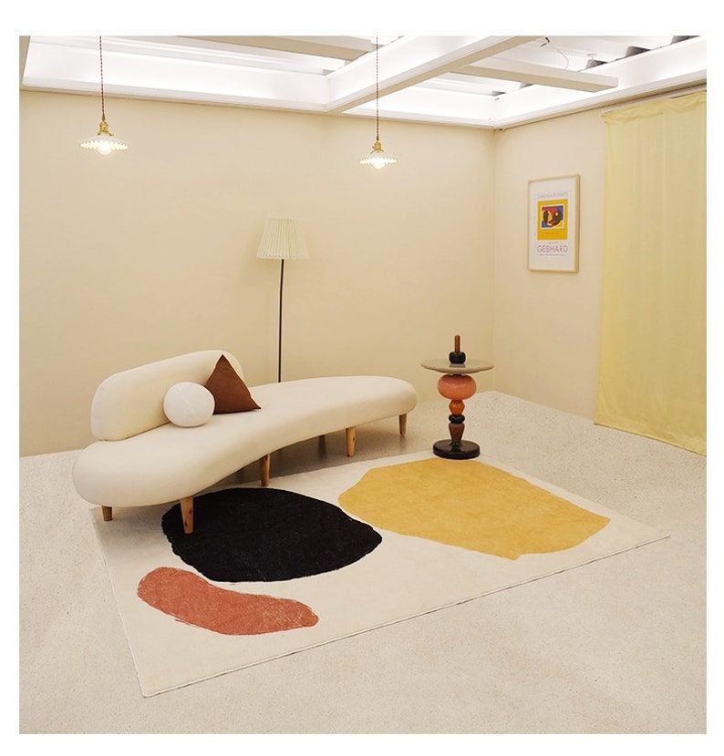 Designer Minimalism Earthy Series Abstract Rug Area Rug Etsy