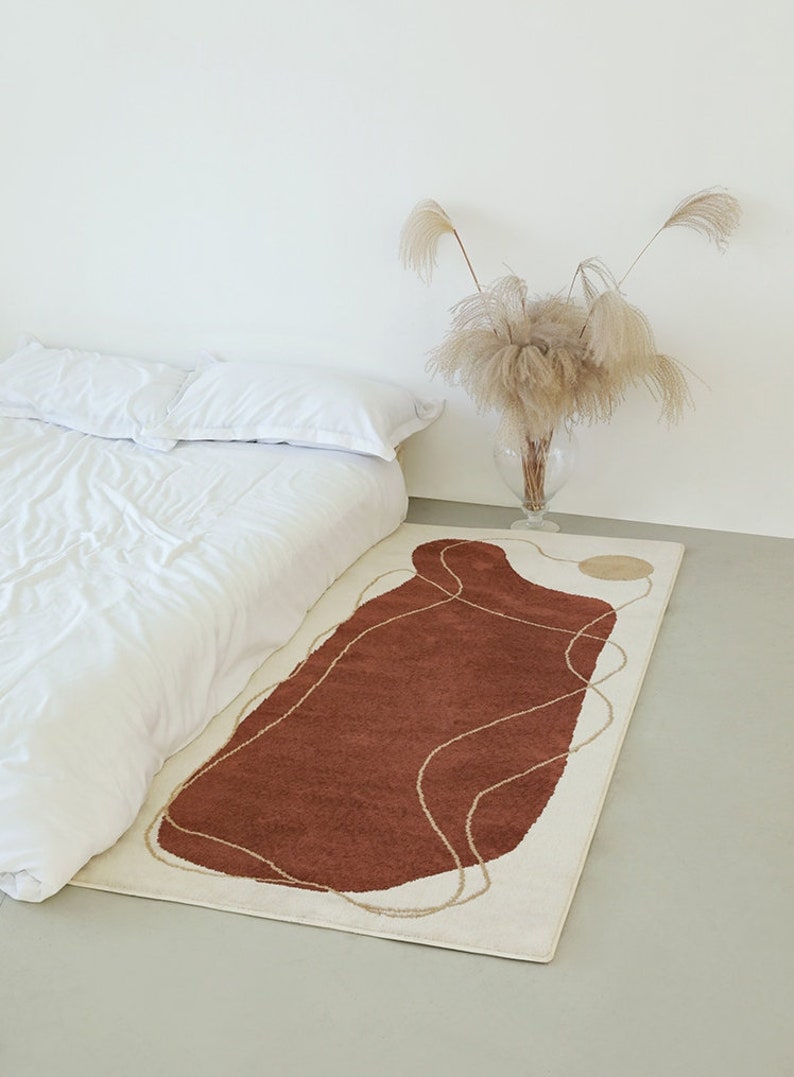 Designer Minimalism Series Abstract Rug Area Rug Living Etsy