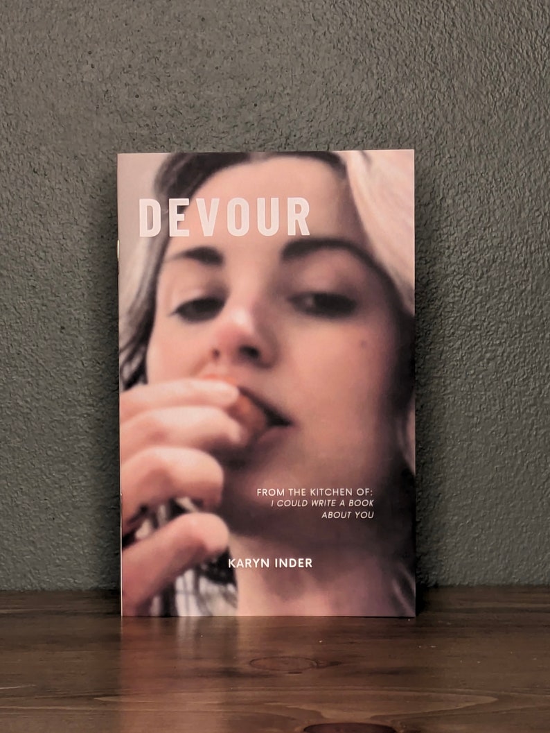 Devour by Karyn Inder Book of Poetry Poetry Book Chapbook image 2