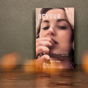 Devour by Karyn Inder Book of Poetry Poetry Book Chapbook image 1