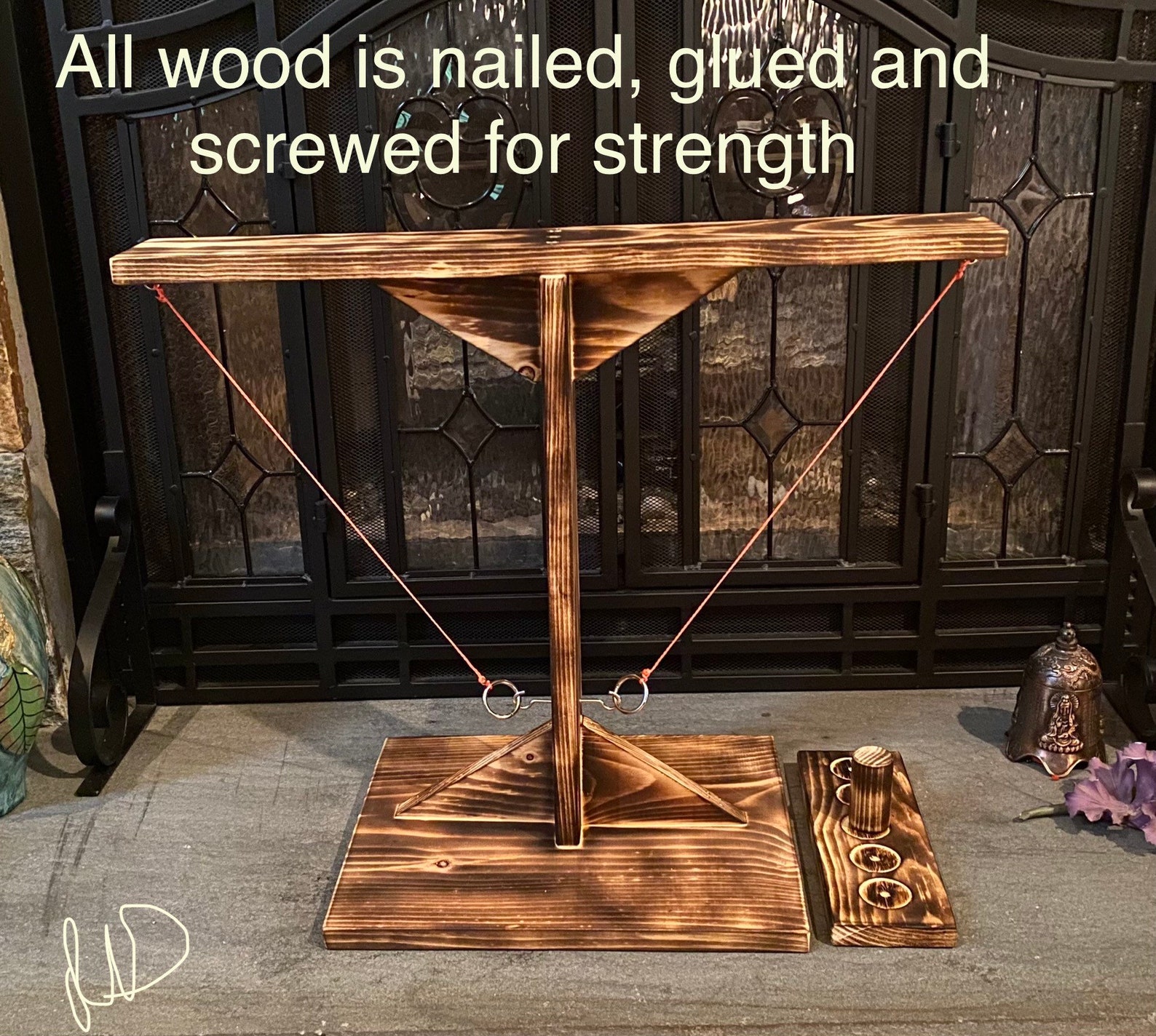 Large Ring Toss Bimini Game 2 Player Bimini Ring Tossring Etsy