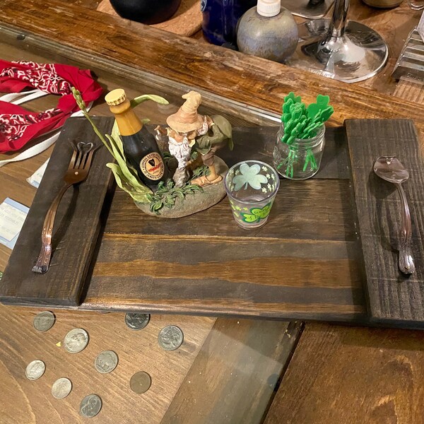 Rustic Serving Trays Etsy