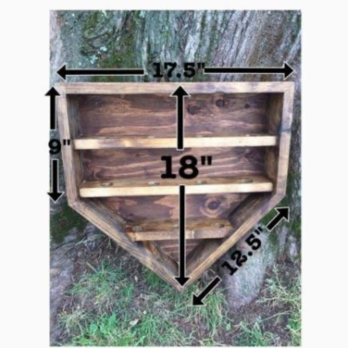 Wooden Home Plate Etsy