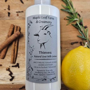 All-Natural Thieves Goat Milk Lotion