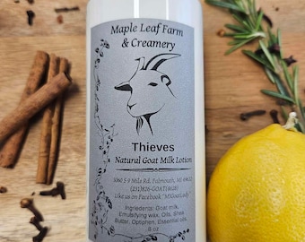 All-natürliche Thieves Ziegenmilch Lotion