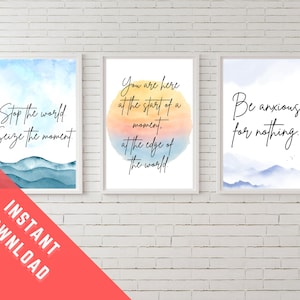 Come From Away Quote Print Set of 3 – Musical Theatre Wall Art, Broadway Show Poster, Inspiring Lyrics, Gift for Theatre Lovers