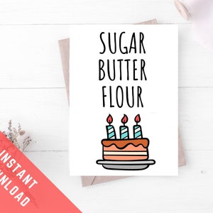Musical Theatre Nerd Printable Birthday Card. Waitress Musical Inspired  Birthday Cake Instant Download Digital Card. Ideal for Her