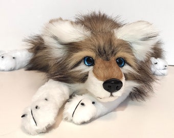 baby wolf stuffed animal