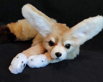 fox art doll