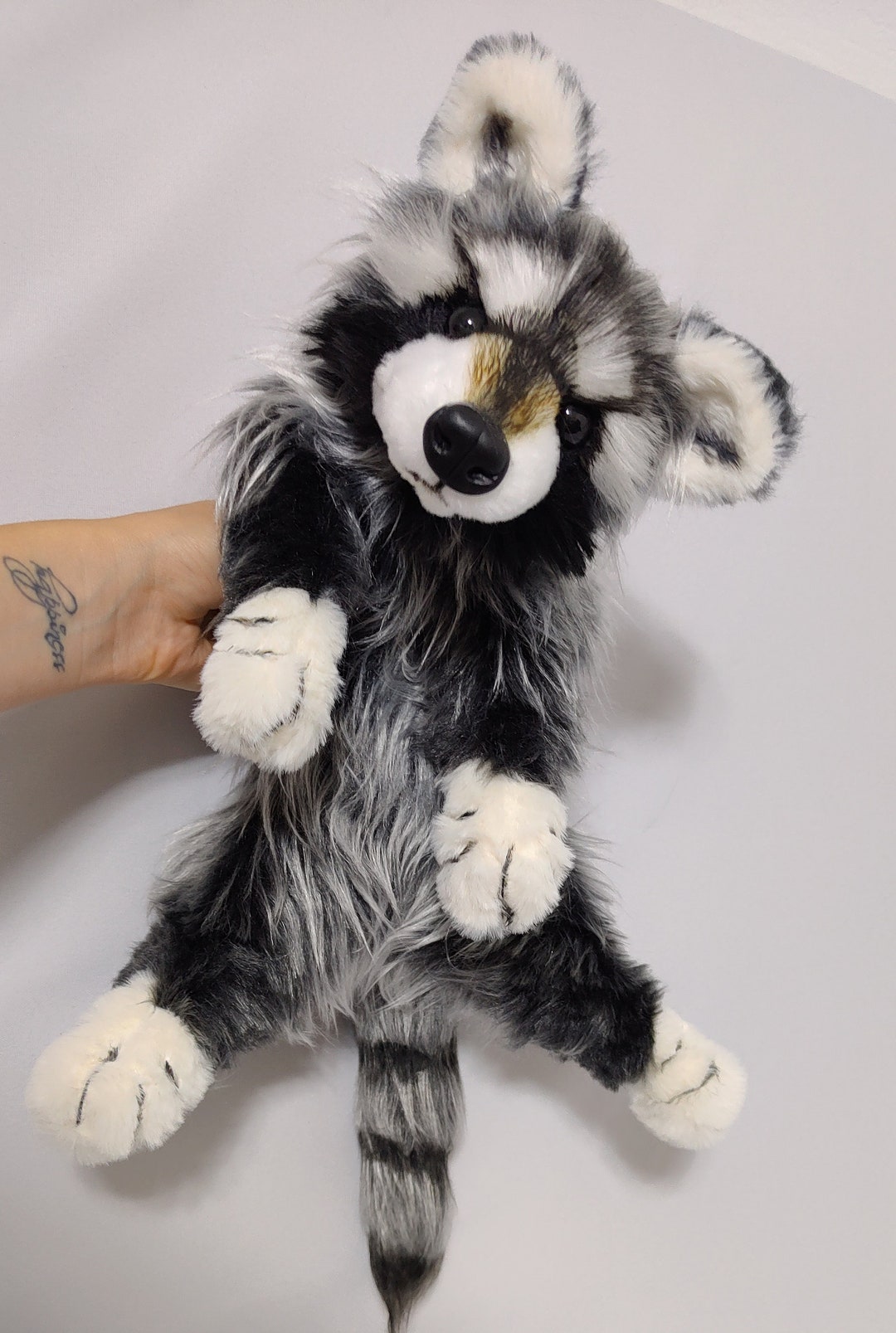 Made to Order (NOT in Stock)! Baby (solid)weighted&floppy RACCOON Plush ...