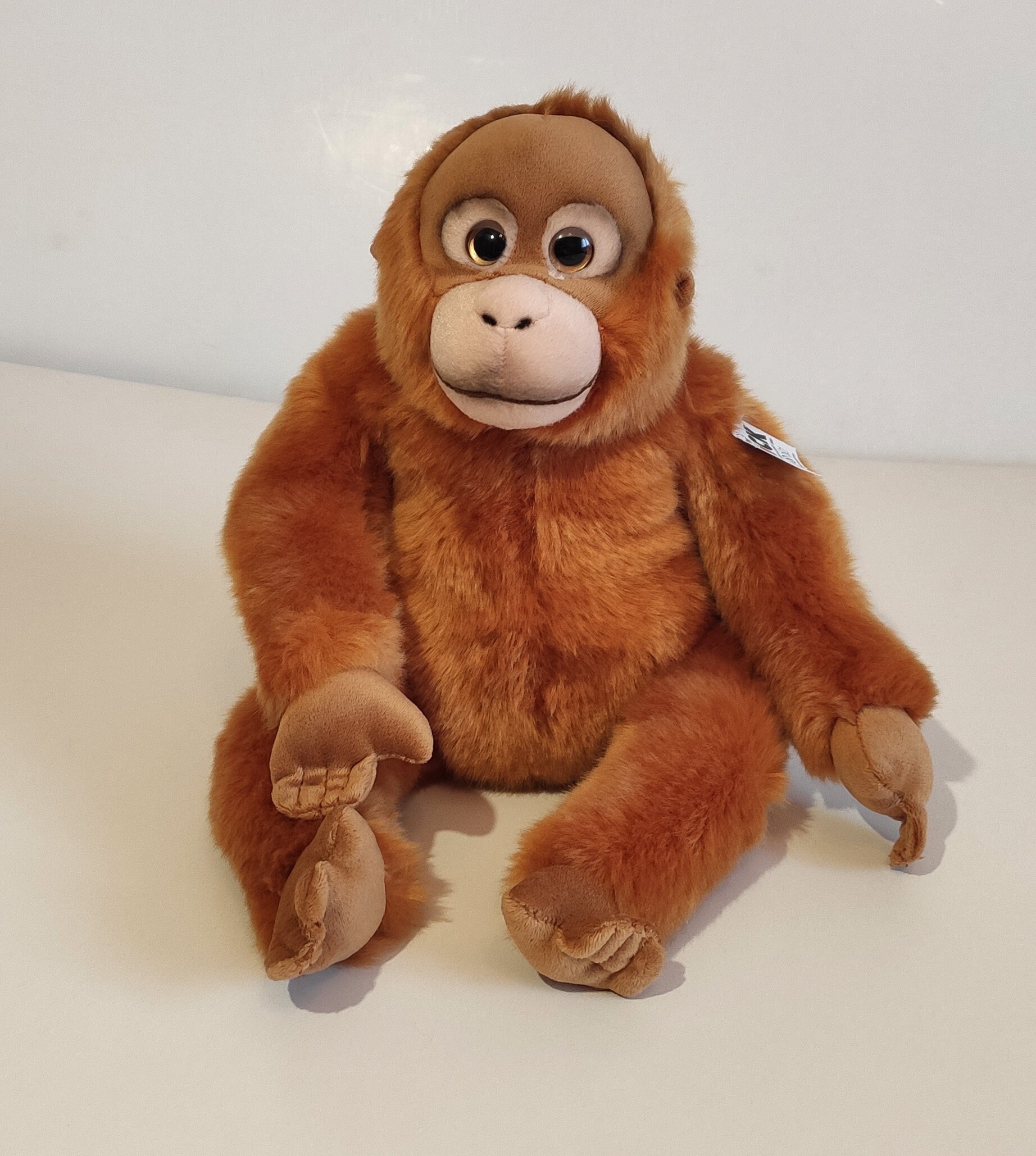 stuffed talking monkey