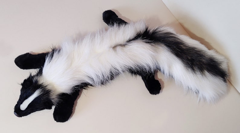 Skunk Rocker Plush Made to Order! NOT in Stock! Weighted and Floppy SKUNK Plush - Etsy