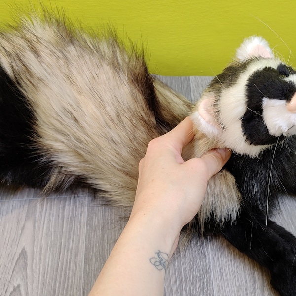 Realistic Ferret Plush - Etsy