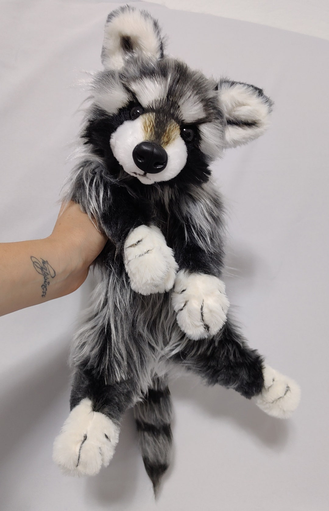Made to Order (NOT in Stock)! Weighted&floppy RACCOON Plush/ Realistic ...