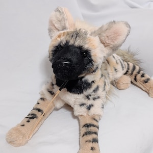 Made to order! Weighted&floppy Striped hyena plush