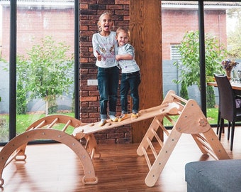 kids climbing furniture