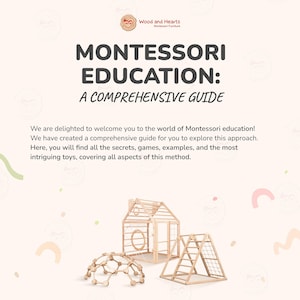 Montessori Education Comprehensive Guide by Woodandhearts | Secrets, Games, Montessori Toys & Tips | PDF | Montessori Digital Download