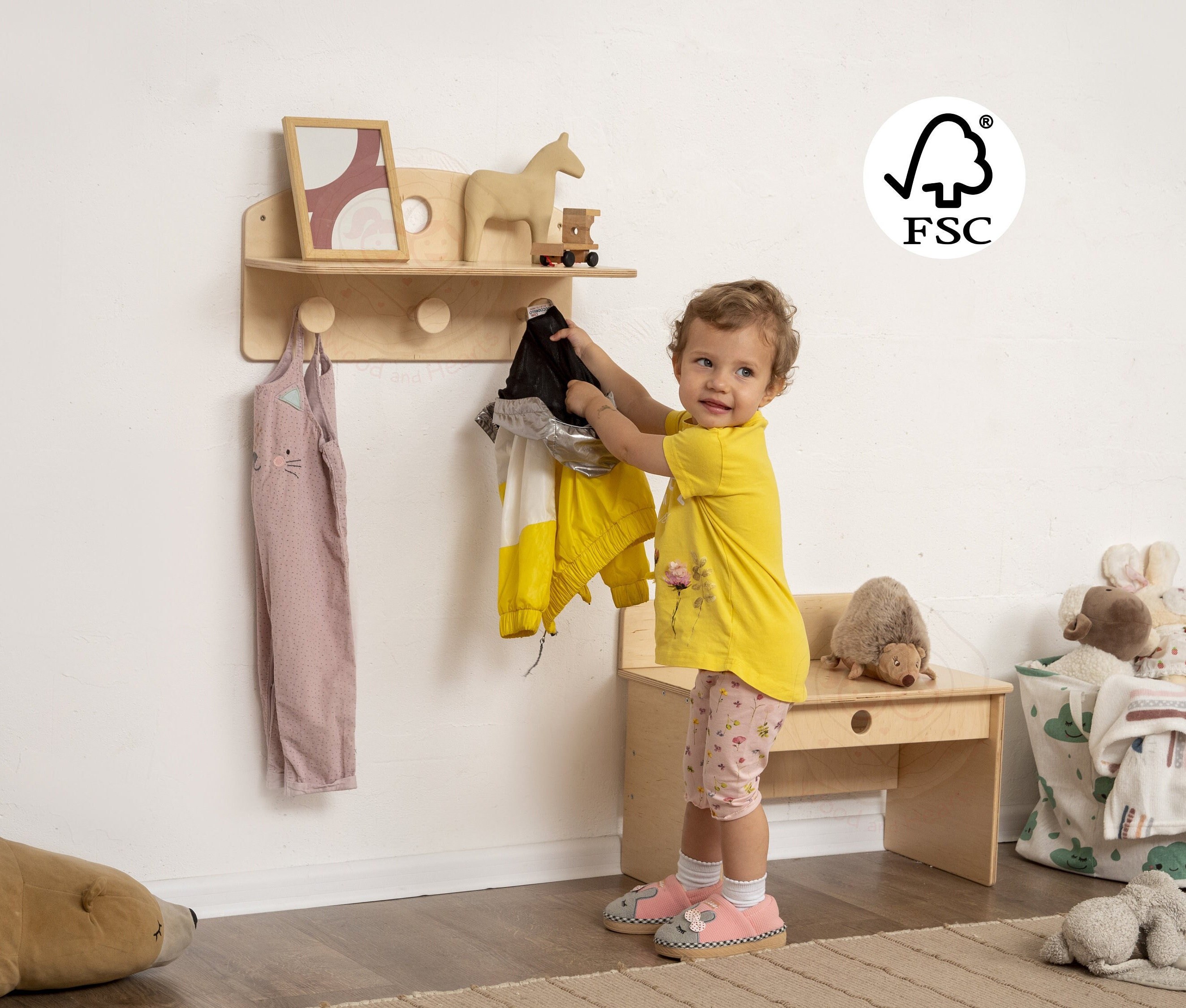 Baby Coat Rack Etsy UK