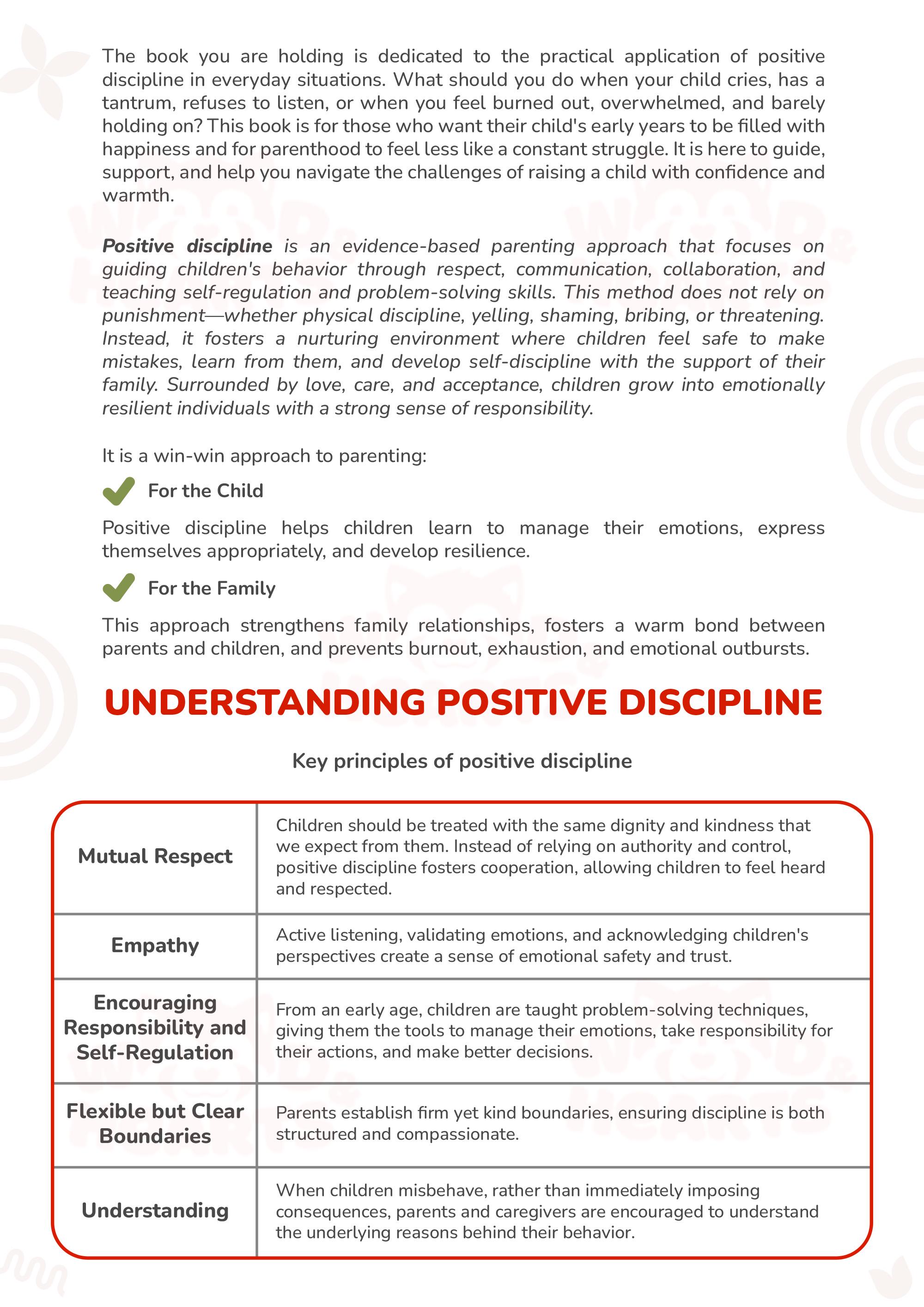 Positive Parenting Handbook.pdf Guide to Positive Discipline, Empowering Your Parenting Journey | PDF ...