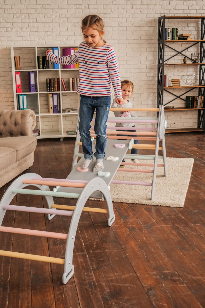 Climbing arch Baby climber Toddler furniture First birthday Etsy